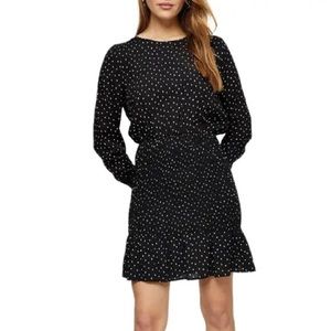 Topshop Polka Dot Dress